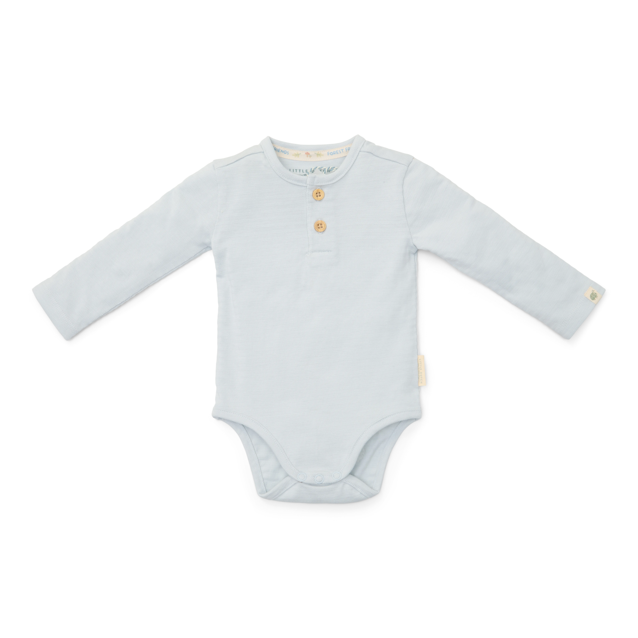 Bodysuit long sleeves Baby Blue - 74