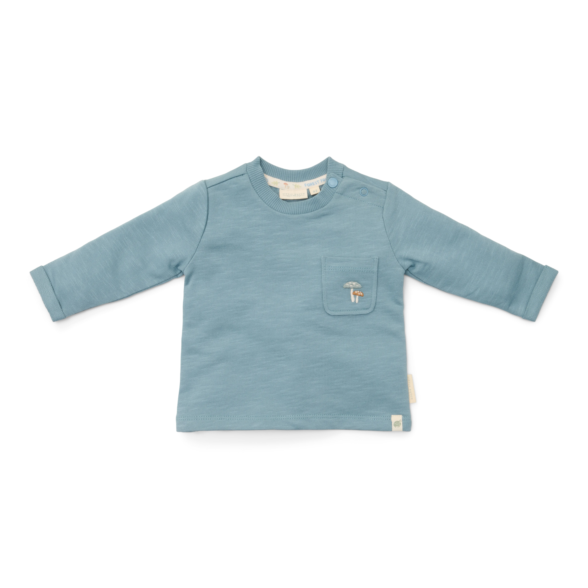 T-shirt long sleeves Stone Blue - 74