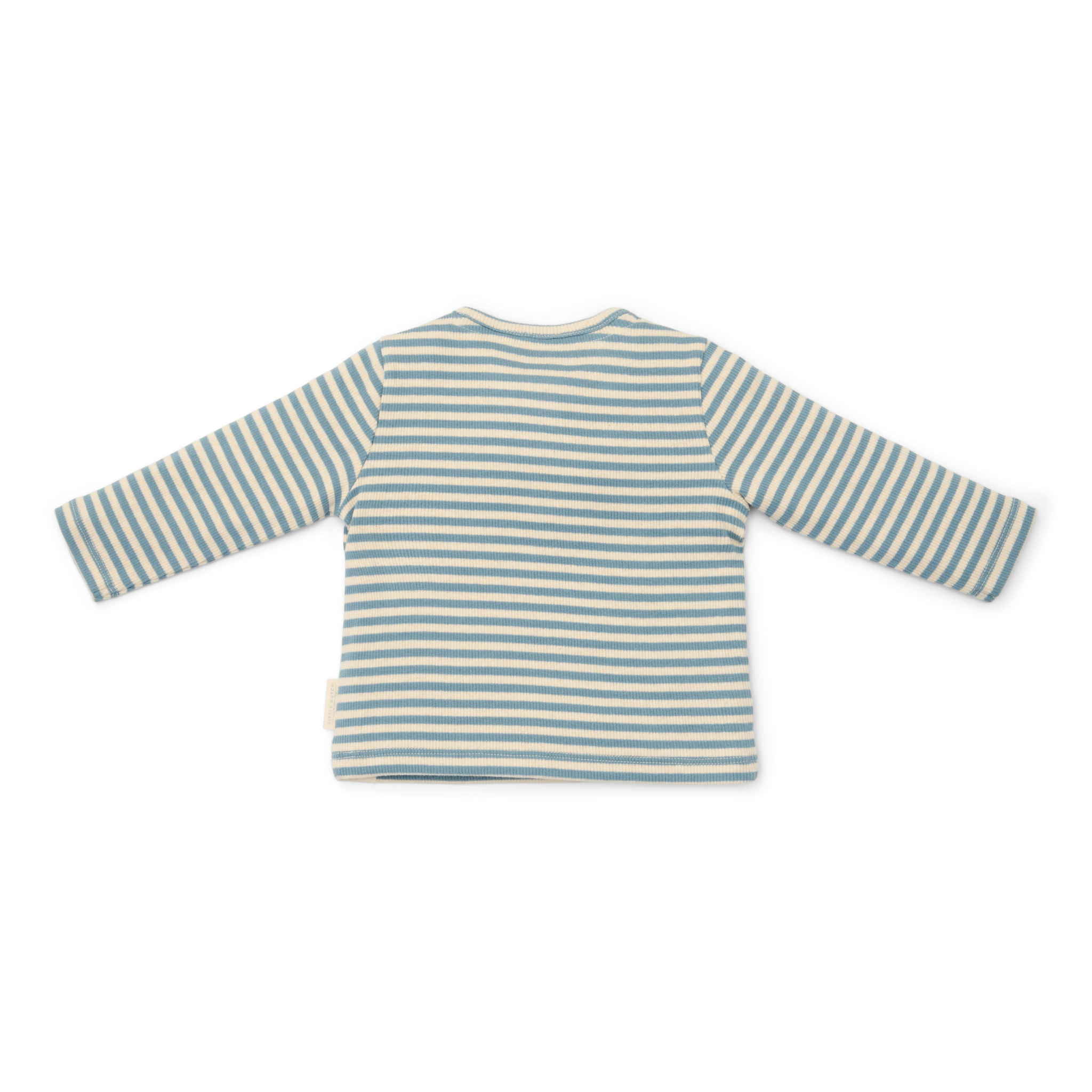 T-shirt long sleeves Stone Blue Stripe - 74