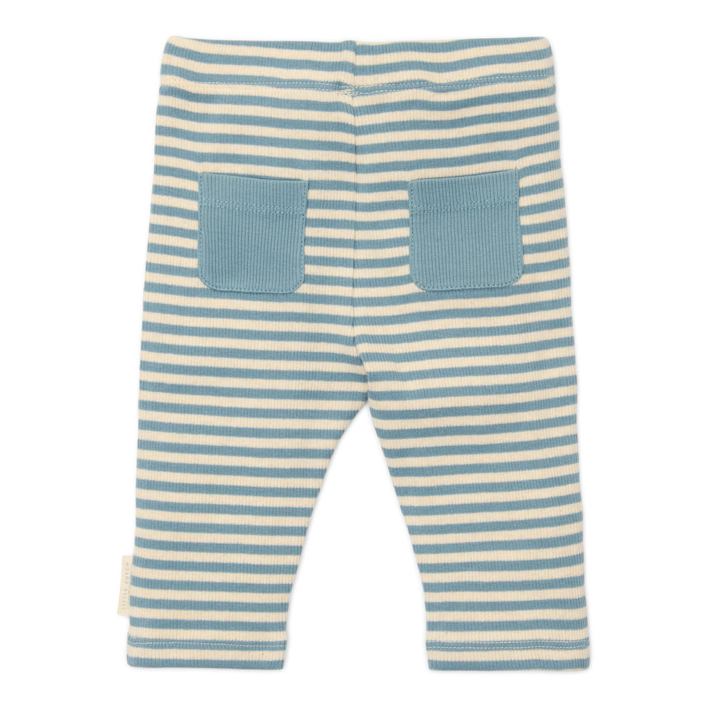 Trousers - Stone Blue Stripe