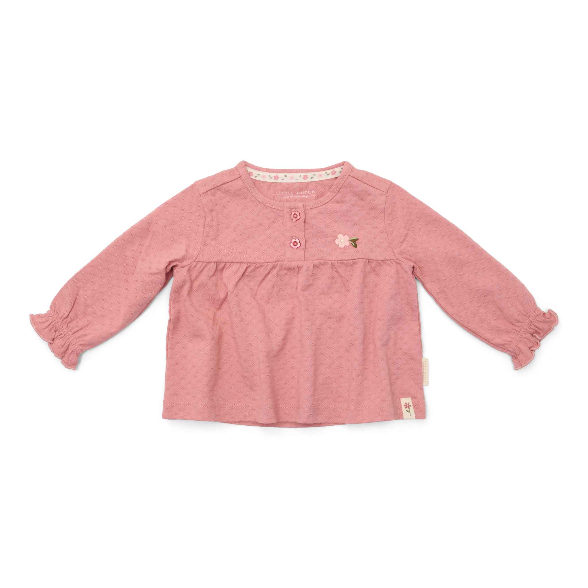 T-shirt long sleeve -  Pink Blush