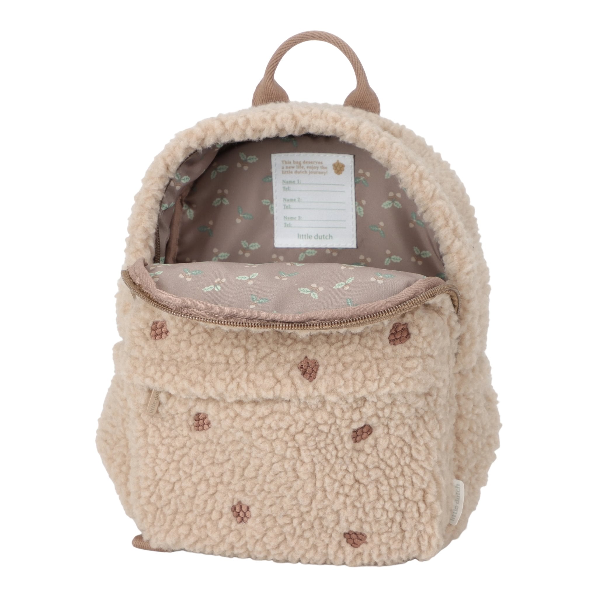 Teddy Backpack - Taupe